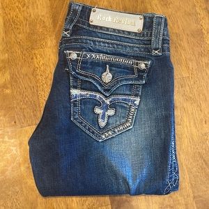 Rock Revival Jeans. Celine Easy Boot. 27 x 33